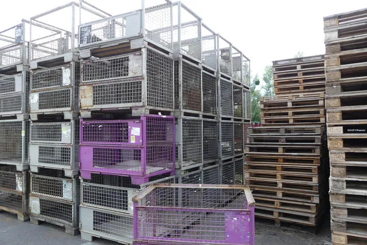 Konvolut Gitterboxen (ca. 24 Stück)